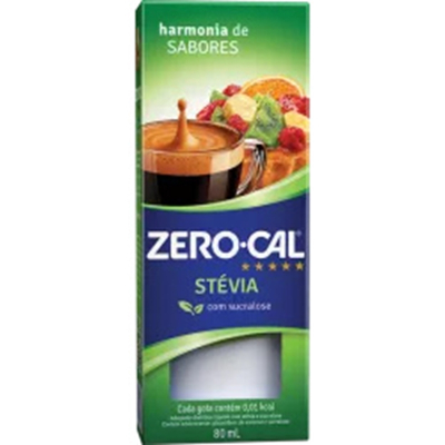 Adocante zero cal liq 80ml st