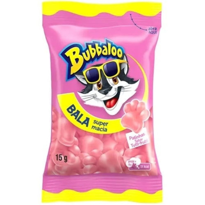 Bala bubbaloo 15g tutti frutti