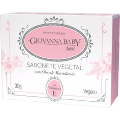 SABONETE VEGETAL BARRA GIOVANNA BABY 90G CLASSIC 317
