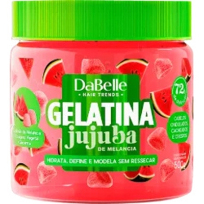 GELATINA DABELLE JUJUBA 500G MELANCIA 