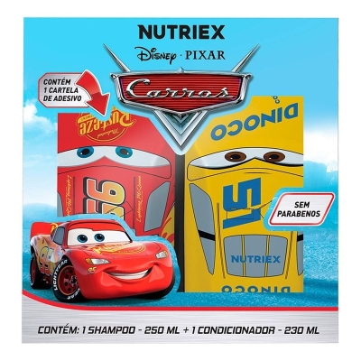 KIT CARROS (SHAMPOO 250ML + CONDICIONADOR 230 ML) - EXTRATO DE ACAI E GUARANA - UN