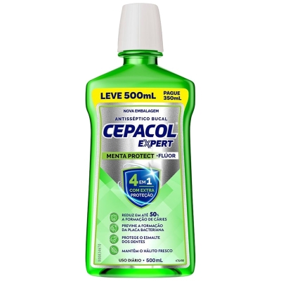 CEPACOL FLUOR LEVE 500ML PG 350ML 