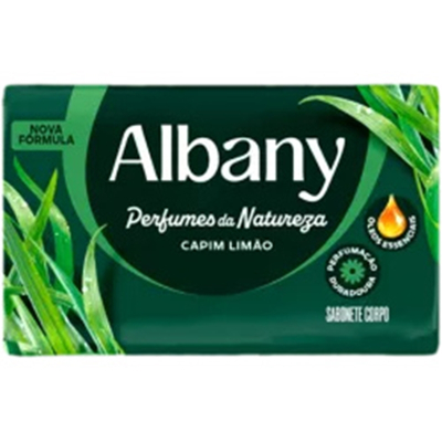 Sab. albany 85g perfume capim limao