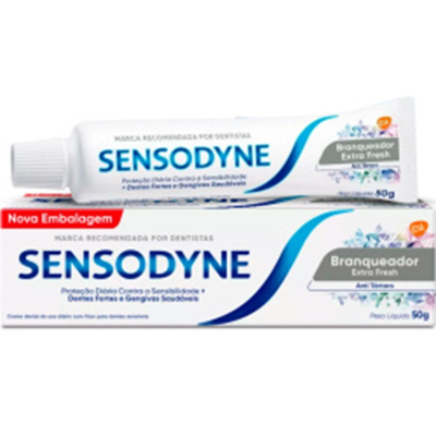 Cr. dent. sensodyne branqueador extra fresh 50g
