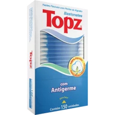 HASTES FLEXIVEL TOPZ 150UN PO, TOPZ BASTONES COM 150 UNID