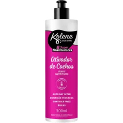 Ativador de cachos kolene 300ml oleos nutritivos cond