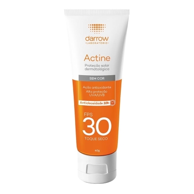 ACTINE PROTETOR SOLAR SEM COR FPS30 40G