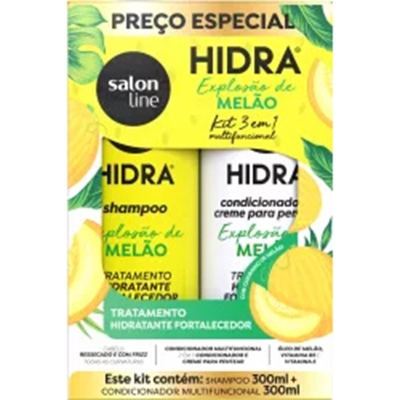Sh. salon line 300ml hidra melao+cond 300ml *