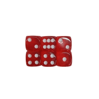 Brinquedo conjunto de dados blesssed com 6 pecas ref sp55093