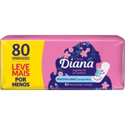 Protetor diario diana c 80 un