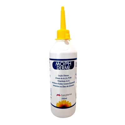 Oleo de girassol a.g.e. moph derme almotolia 200 ml