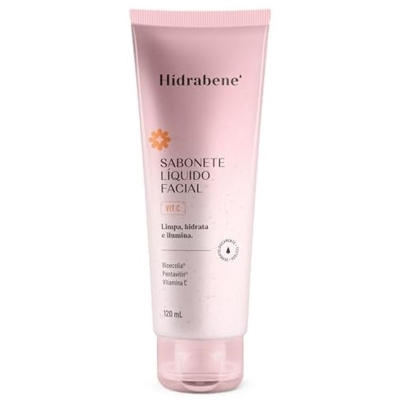 Hidrabene sabonete liquido facial vit c - 120 ml