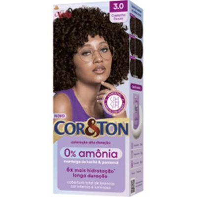 Tint. cor e ton sem amonia 3.0 casta