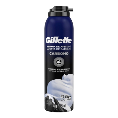 Espuma gillette foam carvao 150g
