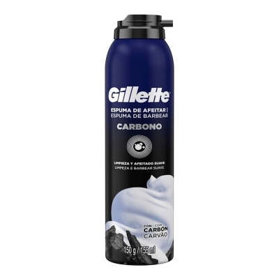 ESPUMA GILLETTE FOAM CARVAO 150G