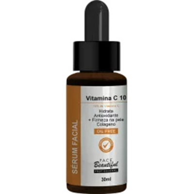 Serum fac face beaut 30ml vit c 10 *