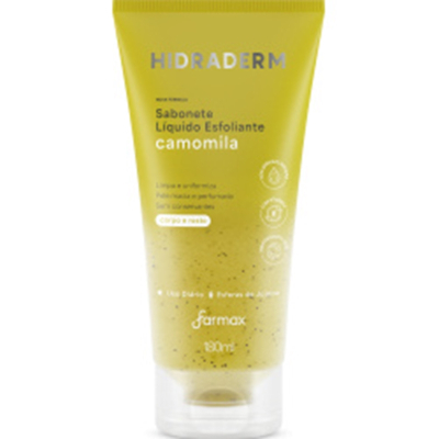 Sab. hidraderm liq esfoliante camomila 180ml 