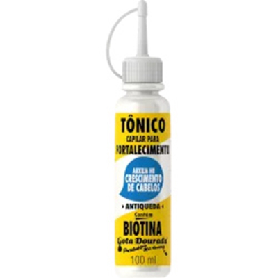 Tonico fort gota dourada 100ml biotina 