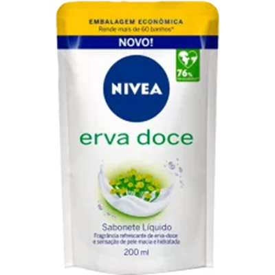 Sab. nivea 200ml liq erva doce ref