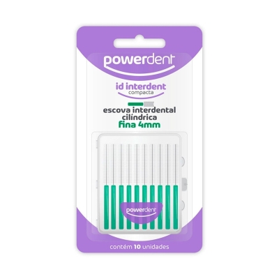 ESCOVA INTERDENTAL ID FINA (4, INTERHB CILINDRICA FINA C10