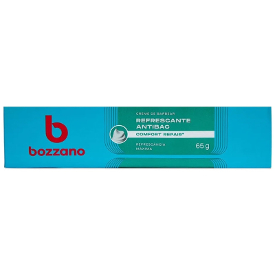 Cr. barbear bozzano mentolado, bozzano mentolado 65gr
