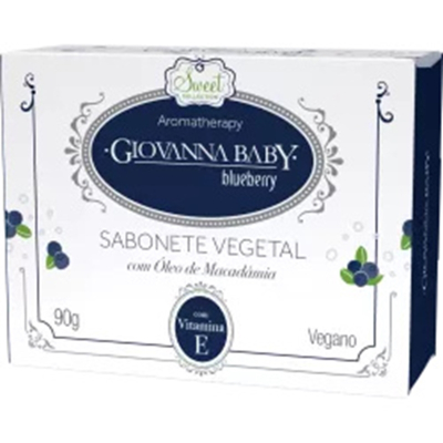 Sab. giovanna baby vegetal barra 90g blueberry 327