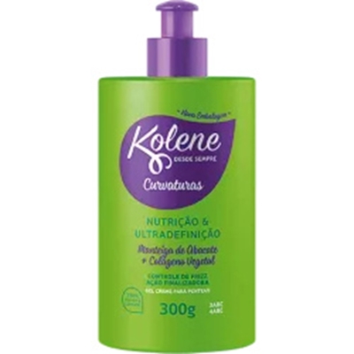 CREME DE PENTEAR KOLENE 300G CURVATURAS CONDICIONADOR 