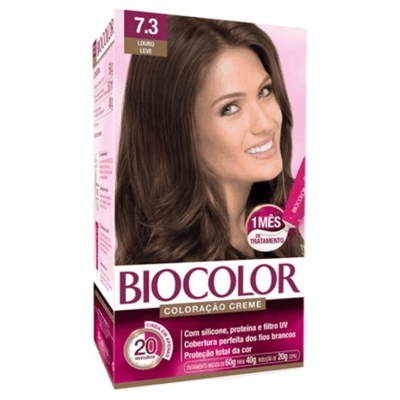 Tint biocolor 7.3 mk lour dourado 20min 