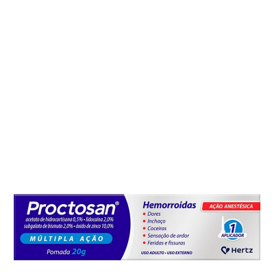 Proctosan pomada tb 1 x 20 po