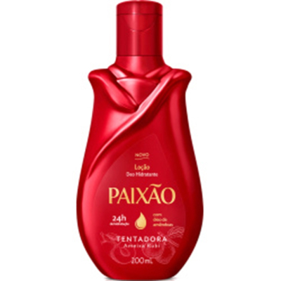 Hidratante paixao 200ml tentacao 2, hidr paixao tentaçao 200