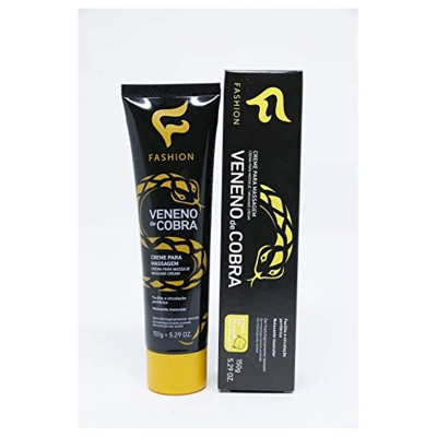 Veneno cobra creme massagem fashion 150g 