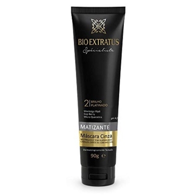 MASCARA BIOEXTRATUS SPECIALIST MATIZANTE CINZA 90 GR