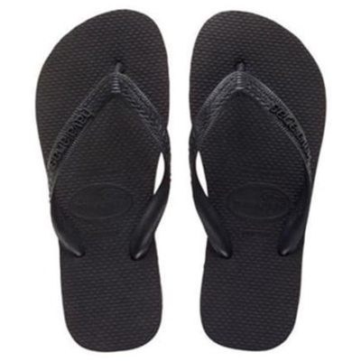 Sandalia havaiana top preto 43/44