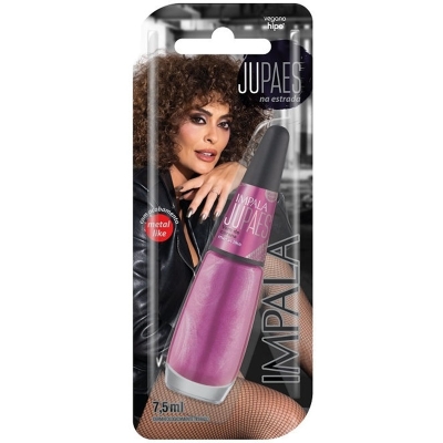ESMALTE IMPALA JU PAES NA ESTRADA METAL LIKE VEM DE CARONA BLISTER