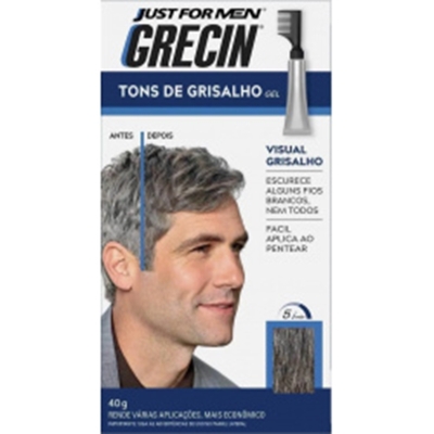 Grecin 40g tons de grisalho, tons grisalhos gel 40g