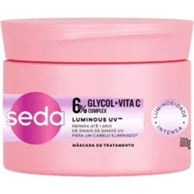 MASCARA TRAT. SEDA 300G LUMINOUS GLYCOL VITA C CON 