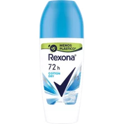 Des. rexona roll-on 50ml cott, rexona women cotton 50ml