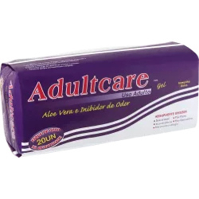 Abs. geriatrico adultcare c/20un, ger adutcare c 20