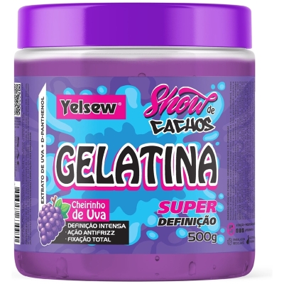 Gelatina yelsew show de cachos de uva 50