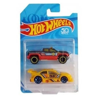 Brinquedo carrinho hot whells 2x1 fvn40