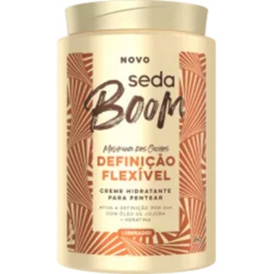 CREME DE PENTEAR SEDA 1KG BOOM DEFINICAO FLEXIVEL CONDICIONADOR 