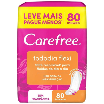 Carefree todo dia flexivel 80und