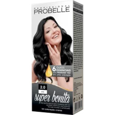 Tint. probelle cr 50g 2.0 preto nat