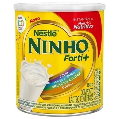 LEITE NINHO INSTANTANEO FORT+ LT 380G