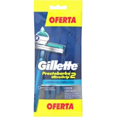 Ap. barba prest ultragrip 5un
