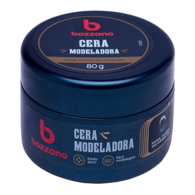 Pomada bozzano cera modeladora capilar 80g styling