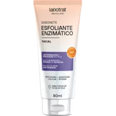 Esfoliante labotrat 80ml enzimatico facial *