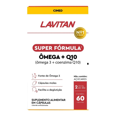Lavitan omega q10 cap gel pt x60 sf