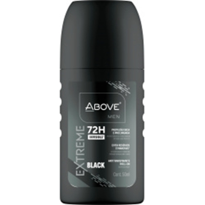 DESODORANTE ABOVE ROL 50ML MEN BLACK 
