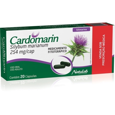 CARDOMARIN 254MG SILIMARINA C